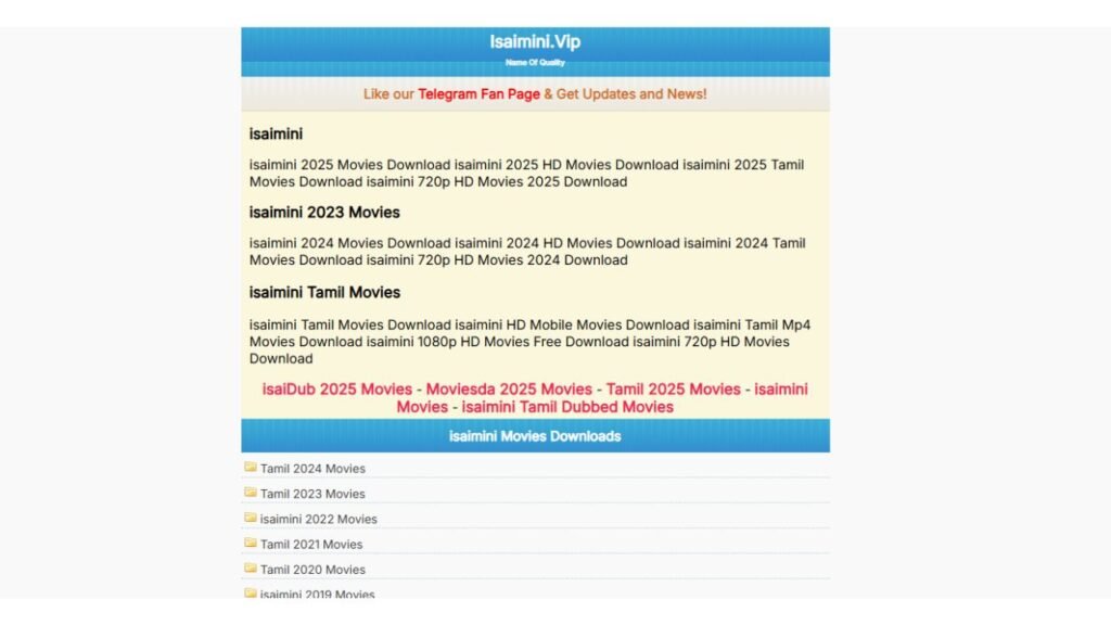 How to Use Isaimini VIP for Movie Downloads?