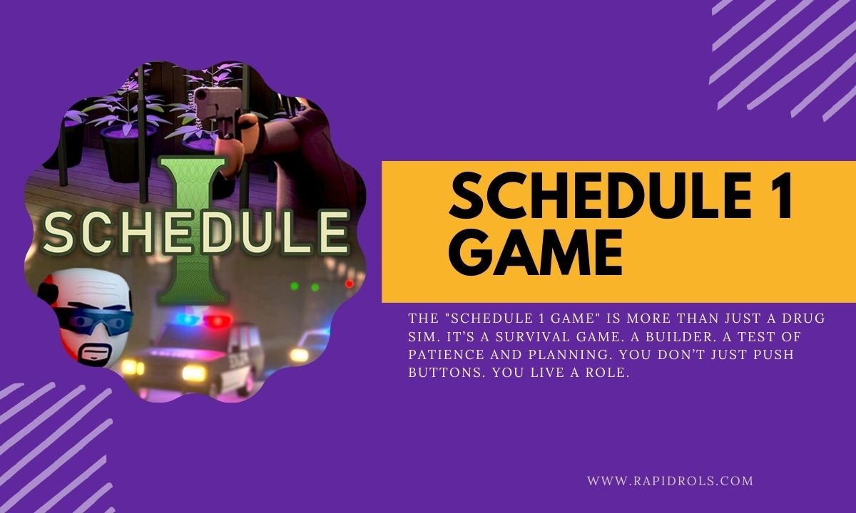 Schedule 1 Game