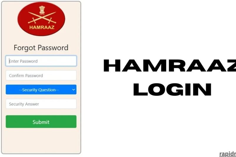 Hamraaz Login: Simple Access for Soldiers